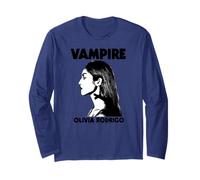 Olivia Rodrigo Vampire Profile Picture Print Long Sleeve T-Shirt