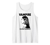 Olivia Rodrigo Vampire Profile Picture Print Tank Top