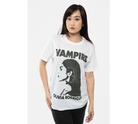 Olivia Rodrigo Vampire T-Shirt in White | Size: 2XL Olivia Rodrigo White 2XL