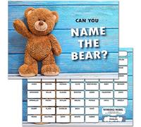 Olivia Samuel 10 x Name the Bear Fundraising Scratch Cards. A5 Cards with 52 Squares to Raise Money for Charity