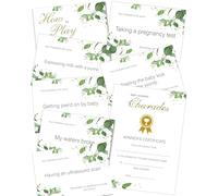 Olivia Samuel Baby Shower Charades - Botanicals Design (Includes 38 Charade cards and How to Play Instructions + Winner's Certificate)