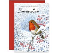 Olivia Samuel Son in Law Christmas Card - Medium Sized Card