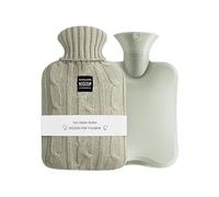 OliviaLiving Hot Water Bag Hot Water Bottle 2 Liters Heat Up and Refreezable Hot Cold Pack with Knit Cover for Pain Relief Hot Cold Therapy