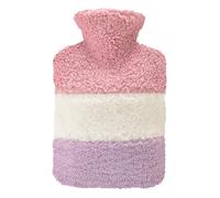 OliviaLiving Hot Water Bottle with Soft Premium Cover, 1.5L Hot Water Bag for Menstrual Cramps, Neck and Shoulder Pain Relief, Hot and Cold Therapies, Hand Feet Warmer