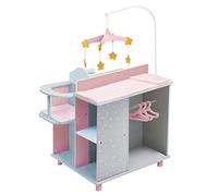 Pink Doll Changing Bed Storage by Olivia's World Wooden Furniture Toy TD-0203AG