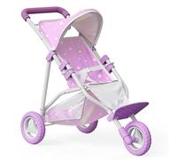 Olivia's Little World OL-00006 Doll Pushchair, Purple