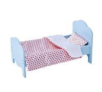 Olivia's Little World Little Princess Single Bed Blue Bedding SetPolka Dots TD-11929-1K