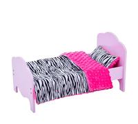 Olivias Little World Little Princess Single Bed Pink Bedding SetZebra