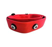 Olivine Heart Rate Monitor Chest Strap Replacement Band for Myzone, Red