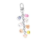 Olivvia Cute Cartoon Animal Keychain Compatible with Stray Kids SKZOO, Double-Sided Acrylic Keyring Pendant, Karma Merch Accessories for Birthday Decorations Party Supplies Gifts for Fans