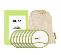 Olixa Beauty Reusable Cotton Pads - Use With Skin Care or Makeup Remover - Reusable Makeup Remover Pads - Sustainable and Eco-Friendly - Make Up Remover Pads
