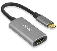 Olixar USB C to HDMI Adapter 4K for Smartphone, Laptop, MacBook and More - Display your Device Screen on your TV, Monitor or Projector in up to 4k @ 60Hz Resolution