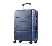 OLIXIS Luggage Set, 20/24/28 Inch Hardside Suitcases with Spinner Wheels, Lightweight ABS Hard Shell Travel Luggage, TSA Approved Lock, Expandable Carry-On & Checked Luggage for Business & Travel-Blue