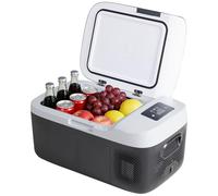 OLIXIS Portable Car Refrigerator, 17 Litre Single Zone Electric Fridge for Vehicles, Freezer 15.6°F to 66.5°F with Smart Control via Bluetooth incl