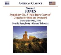 Olka:Seattle So:Schwarz - JONES, S: SYMPHONY NO.3/ TUBA CONCERTO