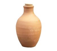 Olla Terracotta Irrigation Pot 15x26.5cm Handmade Corked Garden Watering Bottle