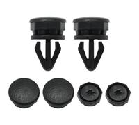 Ollanoos 2 Pack 799161KA2A Parcel Shelf Clips, Parcel Shelf String Clips Replacement for Nissan Juke 2010 2011 2012 2013 2014 Rear Luggage Fastening Brackets Black Plastic