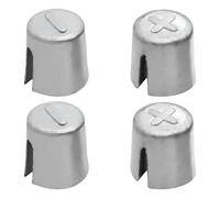Ollanoos 4pcs Battery Terminal Converter Post Adaptors Kits, Battery Terminal Sleeves Versatile Adapters for Positive or Negative Posts for Car Boat RV Easily Convert 11-13mm to 16-18mm