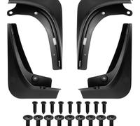 Ollanoos 4Pcs Mud Flaps Splash Guards Fenders, No Drilling Mudflaps Replacement for Tesla Model 3 2017-2023, All Weather Protector Mudguards