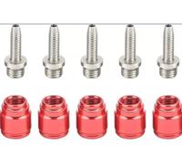 Ollanoos 5Sets Disc Bicycle Olive Connecting Insert Oil Fitting Kit, Olive Fast Connecting Insert Oil Fitting Kit, Replacement for SRAM Replacement for AVID Bicycles