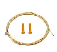 Ollanoos Bike Shifter Cable, 1.2 x 2100mm Stainless Steel Ground Core Inner Brake Lines, for Mountain Bike Road Bike Folding Bike MTB MTN Gravel Bike