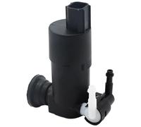 Ollanoos BV6117K624BB Windshield Washer Pump, 1 Pc Black Windshield Washer Motor Pump Replacement for Ford Focus MK3 2010-2019 Tourneo MK2 MK5 Transit MK5 Courier Transit MK5 Custom