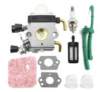 Ollanoos C1Q-S66 Carburetor Rebuild Kit, Replacement for Stihl FS55 FS55C FS55R FS55RC KM55 FC55 String Trimmer Weed Eater, Replaces C1Q-S71 C1Q-S97 4140 120 0612