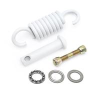 Ollanoos Heavy Duty Hammock Hanging Kit, Hanging Chair Spring Hook, Hammock Chair Pin Spring Hook Set for Indoor and Outdoor Hammock Chair Installation (white)