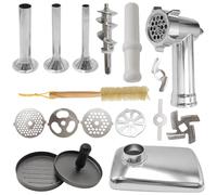 Ollanoos Metal Food Grinder Attachment, Replacement for KitchenAid Stand Mixer Replacement for PHISINIC Stand Mixer Replacement for Cuisinart SM-50BC SM-50R SM-50TQ