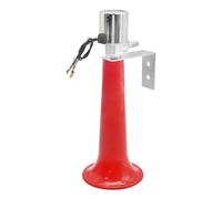 Ollanoos Truck Air Horns Super Loud 12V 24V, Universal Turkish Whistle Horn Car Air Horns Loud 180db for Caravan Pressure Car Truck Train Van Motorcycle SUV Boat Bus Red