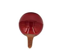 Ollas Lutton Mini Plant Olla, Clay Watering Balls, Thirst Balls, Dosed Irrigation for Potted Plants, Terracotta 0.44 pt, Red