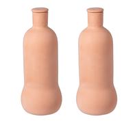 Ollas watering vessels Flower watering Watering aid Terracotta pots Set of 2