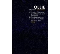 Ollie Awesome Name: custom name Notebook | personalized gifts for men | personalised for Ollie