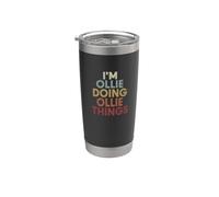 Ollie Name Ollie Personalized Name First Given Stainless Steel Insulated Tumbler