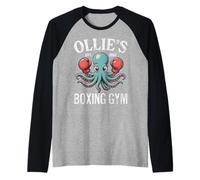 Ollie's Boxing Gym Raglan Baseball Tee
