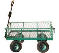 Ollies Tolleys Large Cage Platform Trolley OT1006W6 Includes Durable Removable Liner, Removable sides. Puncture Proof Tyres !