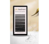 OLLOLASHES Bottom Lash Extension B C J Curl Mix4-10mm 0.03 0.05 0.07 0.10 0.15 thickness Black Color Super Matte Bottom Lash Extensions, Professional Supplies for Lash Techs (Bottom-J-0.07, 5-10mm)