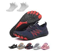 OLLOUM Bronoir Barefoot Shoes, BareStep Active Shoes Men，Barefoot Running Shoes For Men And Women，for Many Occasions (Color : Blu, Size : 10.5 Women/9 Men)