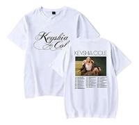 OLLQSB Keyshia Cole The Way It is 20th Anniversary Tour T-Shirt Crew Neck Short Sleeve, Unisex, Casual Shirt, Street Fashion,White,L
