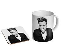 Olly MURS BW Ceramic Coffee Mug + Coaster Gift Set …