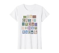 Olly MURS - ICYDK On White T-Shirt, Women, White, Large
