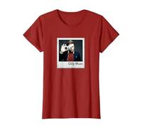 Olly MURS - Polaroid On Colors T-Shirt, Women, Cranberry Red, 3X-Large