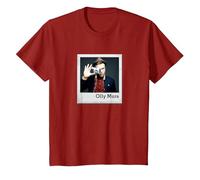 Olly MURS - Polaroid On Colors T-Shirt, Youth, Cranberry Red, 2T