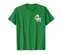 Olly MURS - Retro OM Logo On Colors T-Shirt, Men, Kelly Green, Large