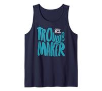 Olly Murs Troublemaker On Navy Tank Top