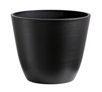 Olly & Rose 30cm Eco Wood Fibre & Resin Durable Large Plant Pot for Indoors and Outdoors Brushed Charcoal - Extra Large Plant Pots and Flower Pots for Garden and Home