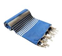 Olly & Rose Extra Large Towel XXL 100x200cm 100% Luxury Cotton Beach Bath Compact Travel Pool Gym Super Absorbent Picnic Rug Throw Peshtemal Hammam Towel XL 1x2M (Electric Blue)