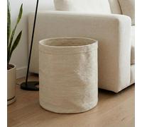 Olly & Rose Large Premium Woven Bleached White Jute Handmade Storage Baskets 40cm x 50cm Large Premium Display and Laundry Baskets Versatile Natural