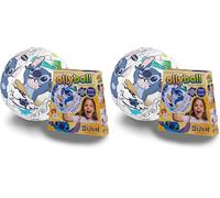Ollyball, Disney Stitch, The Ultimate Indoor Play Ball for Kids and Parents, Colourable Ball, Suitable for Indoor and Outdoor Play (Pack of 2)