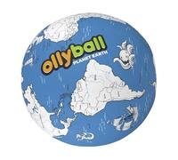 Ollyball Planet Earth, The Ultimate Giant Indoor Play Ball, Jumbo Sized 22 Inch Colourable Ball, Suitable for Indoor and Outdoor Play, Educational Toy